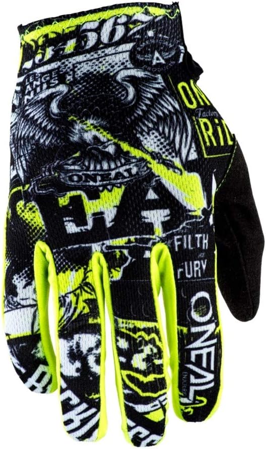O'NEAL | Fahrrad- & Motocross-Handschuhe | MX MTB DH FR Downhill Freeride | Langlebige, Flexible Mat