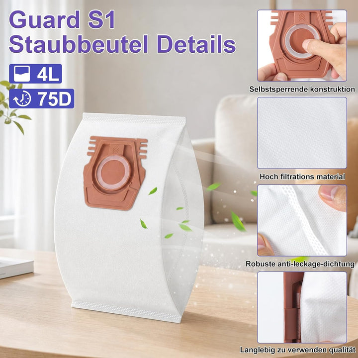 Staubbeutel für Miele TU Guard L1/ Guard S1/ CO Guard M1 Series Staubsauger