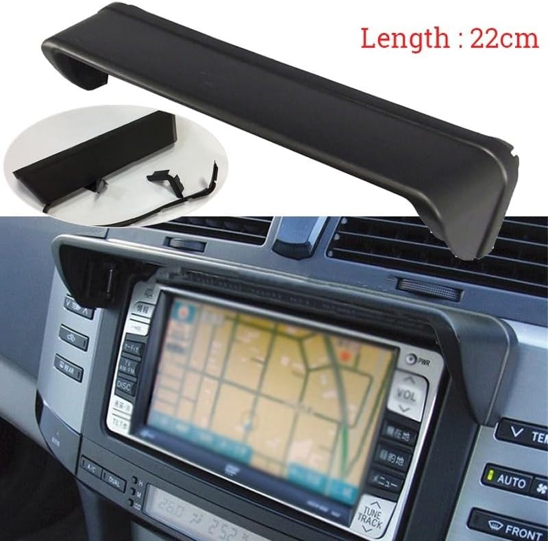 Sonnenblende Für Navigationsgeräte,Universal 22 Cm Blendschutz Auto Armaturenbrett Radio Sonnenschut