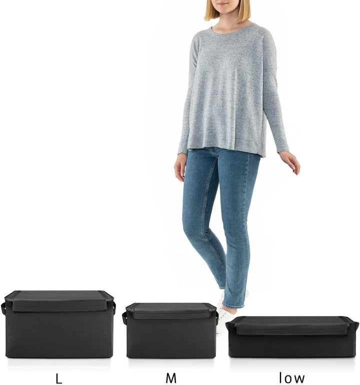 reisenthel storagebox L, Couleur:schwarz, Schwarz
