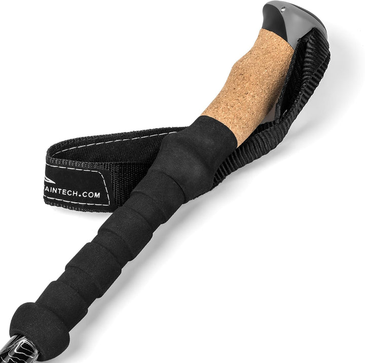 Cascade Mountain Tech Verstellbare Trekkingstöcke aus Aluminium – leichter Schnellverschluss – 1 Set