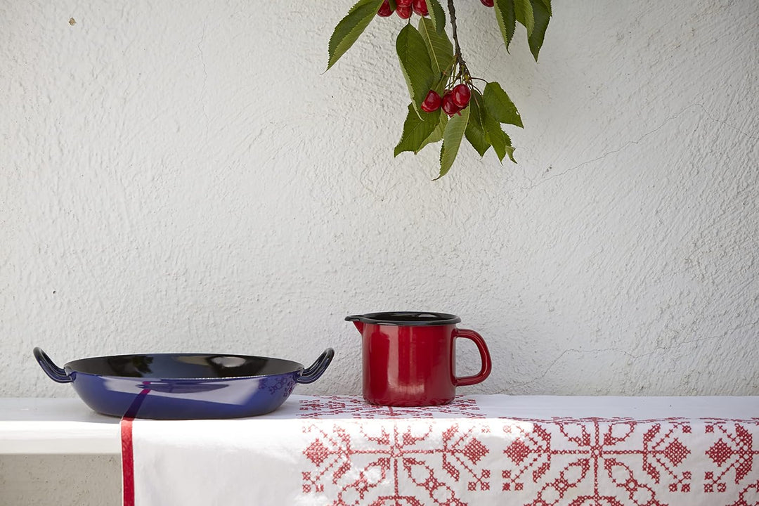 Riess, 0040-020, Schnabeltopf 12, CLASSIC - COLOR ROT, Durchmesser 12 cm, Höhe 11.5 cm, Inhalt 1 Lit