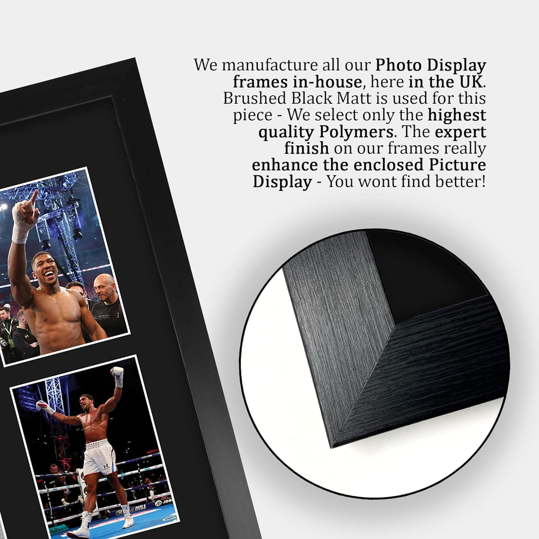 HWC Trading FR A3 Anthony Joshua Boxing Geschenke Gedrucktes Signiertes Autogrammbild Für Boxer-Erin