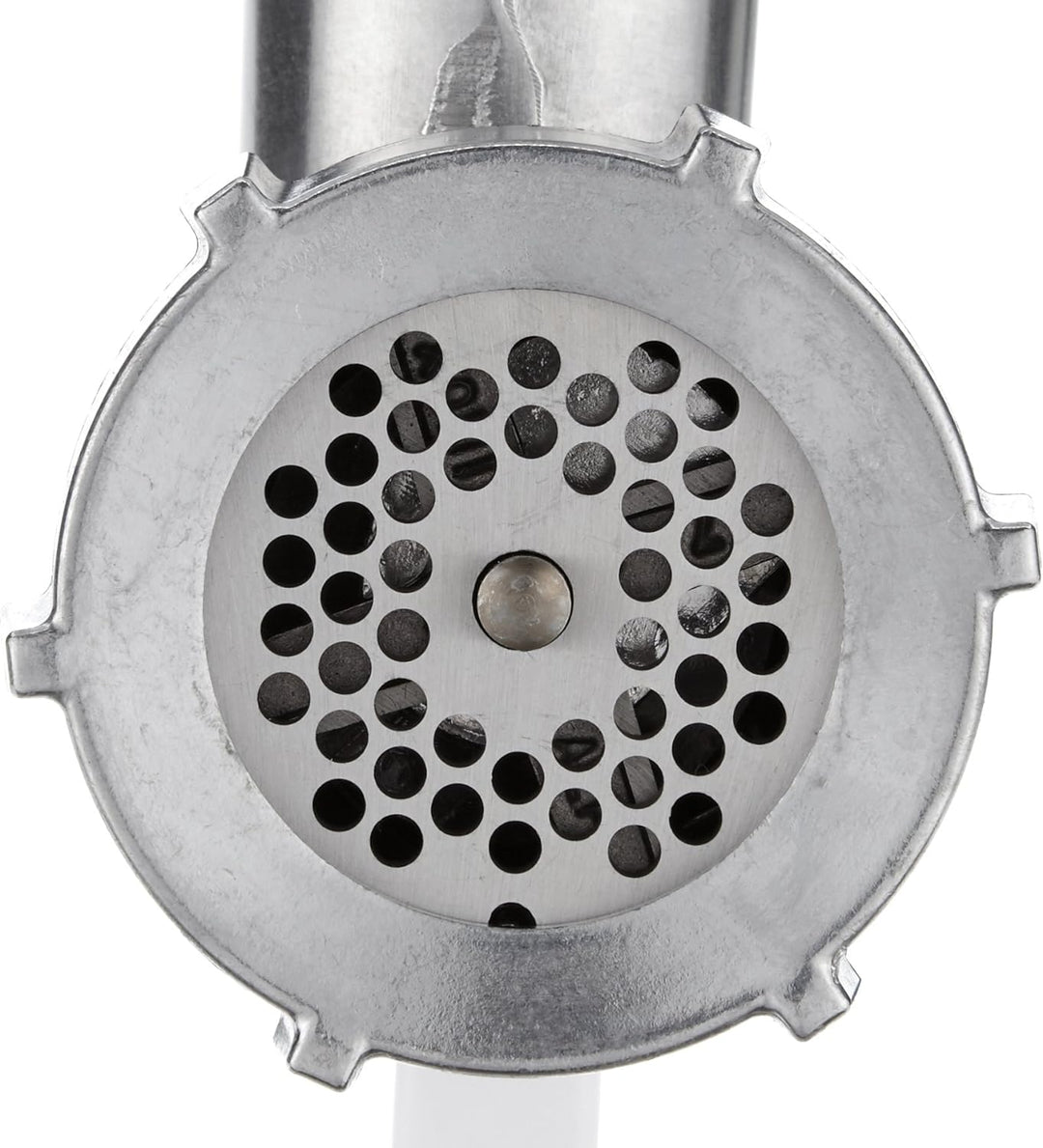 Bosch Fleischwolf MUZ6FW4, Fleischwolf-Aufsatz, Stopfer, Edelstahl Loch-Scheibe 4,5 mm, auch für Fis