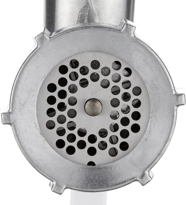 Bosch Fleischwolf MUZ6FW4, Fleischwolf-Aufsatz, Stopfer, Edelstahl Loch-Scheibe 4,5 mm, auch für Fis