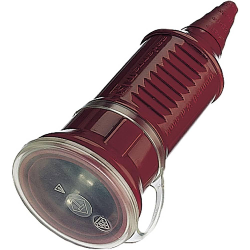 Mennekes 10844 Verlängerung IP44, 16 A, 2-polig, 230 V, Rot