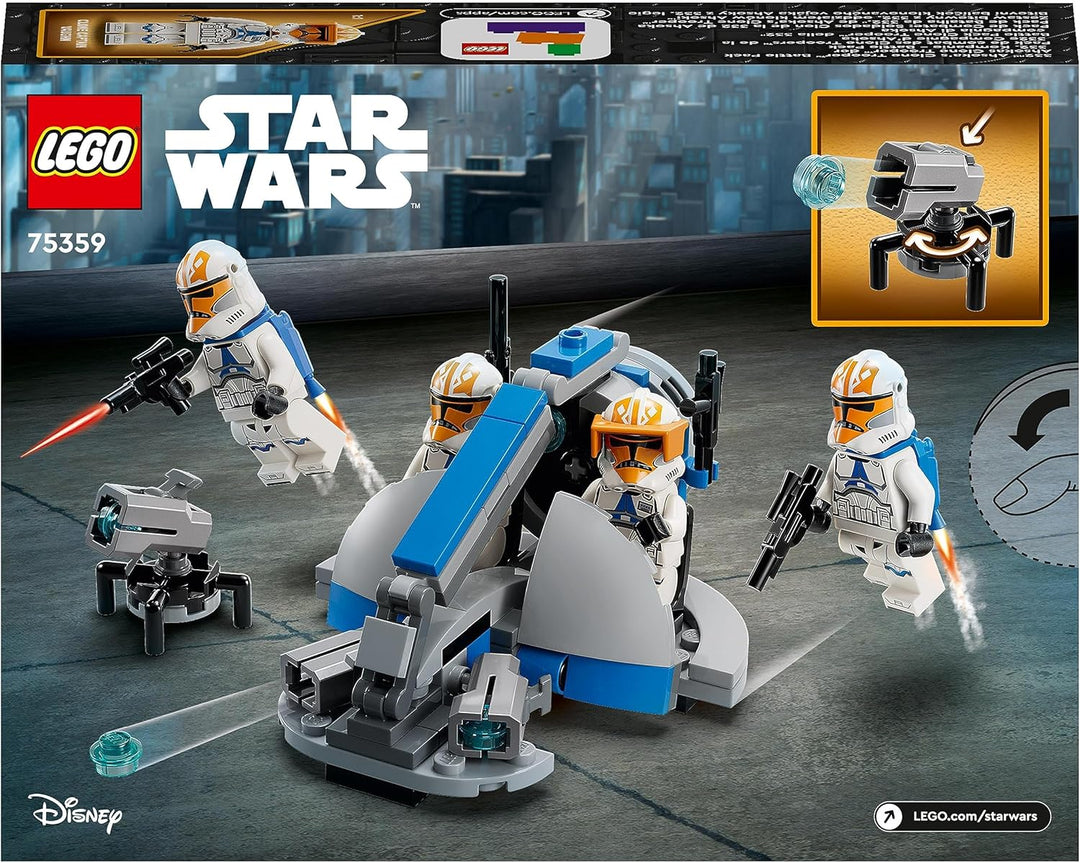 LEGO 75359 Star Wars Ahsokas Clone Trooper der 332. Kompanie – Battle Pack, The Clone Wars Spielzeug