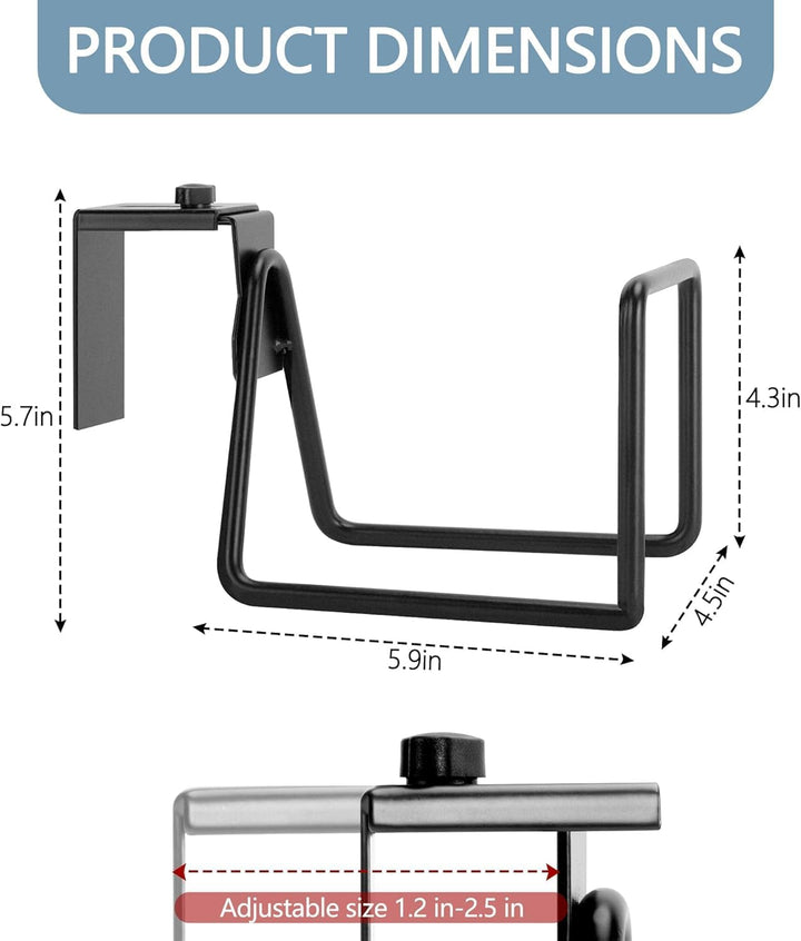 2 Stück Schlauchhalter Metall-Gartenschlauchhalter-Wandschlauchhalter-Robuster Schlauchaufhänger für
