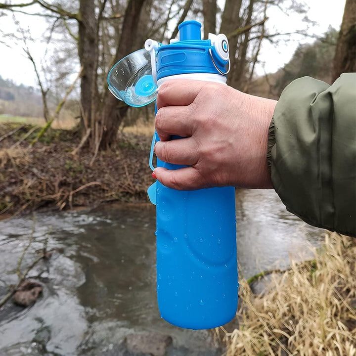 WatPass® | Outdoor- & Krisenfilter | 1,0 l | für max. 260 L Wasser | Filterkartusche wechselbar | bl