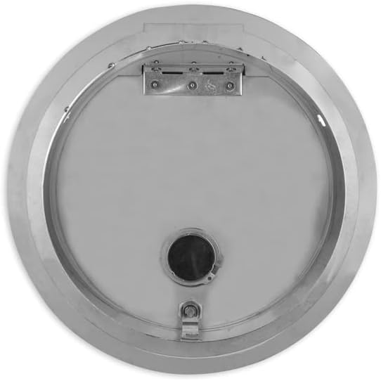 Wäscheschacht-Einwurftür Klappe Deckel SUPERIOR S (Edelstahl) Ø 250 mm
