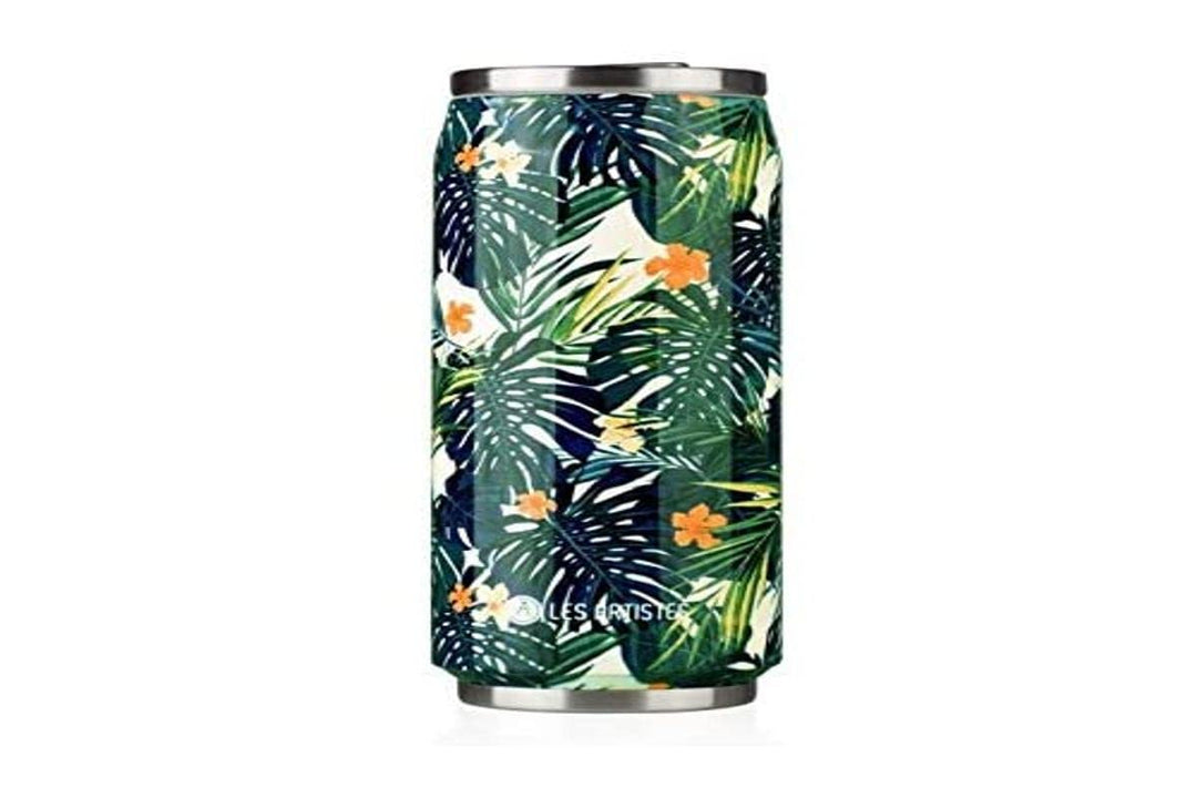 Les Artistes Paris Pull can’IT Isolierdose Trinkflasche aus Edelstahl und Polypropylen in der Farbe