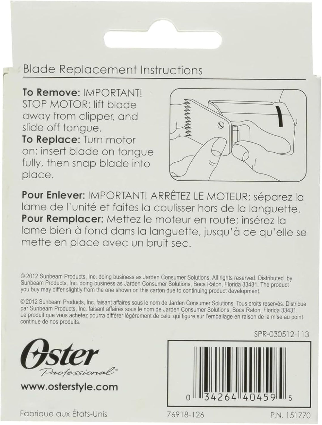 Oster Scherkopf 6,3 mm, 76918-126, Size 2 6.3 mm, 6.3 mm