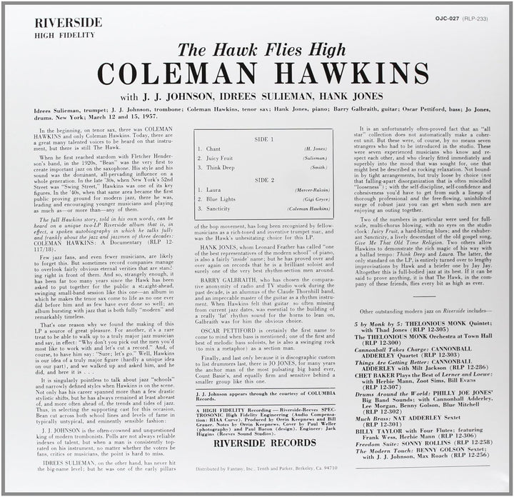 The Hawk Flies High, Vinyl