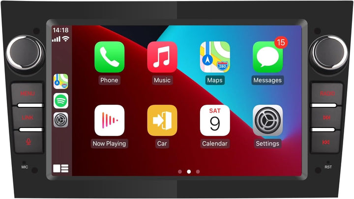 Autoradio kompatibel mit drahtlos Carplay/Android Auto für OPEL Antara Zafira Corsa Vivaro Combo mit