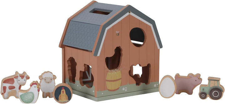 Little Dutch 7147 FSC Holz Steckspiel Sortierspiel Bauernhaus - Little Farm