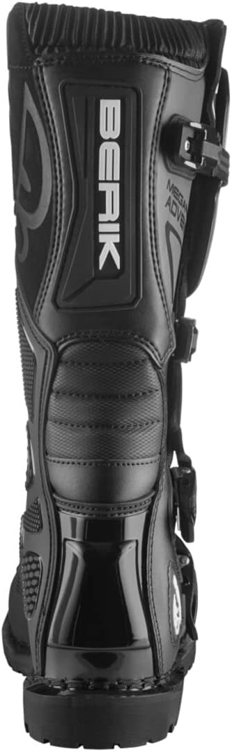 Berik Terrain Adventure Enduro/MX Stiefel, schwarz/grau, 40 40 EU Schwarz Grau, 40 EU Schwarz Grau