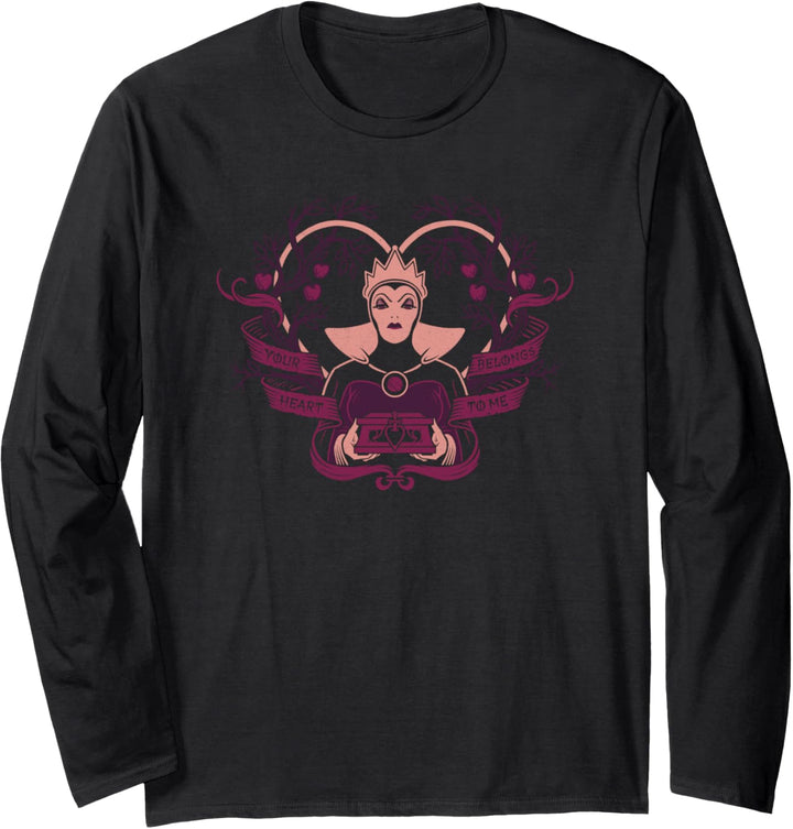 Disney Villains Valentines Your Heart Belongs To Me C2 Langarmshirt
