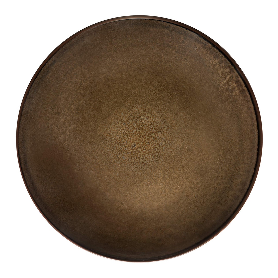 Médard de Noblat AH03CCB0001AP Feeling Bronze flache Teller, Steinzeug