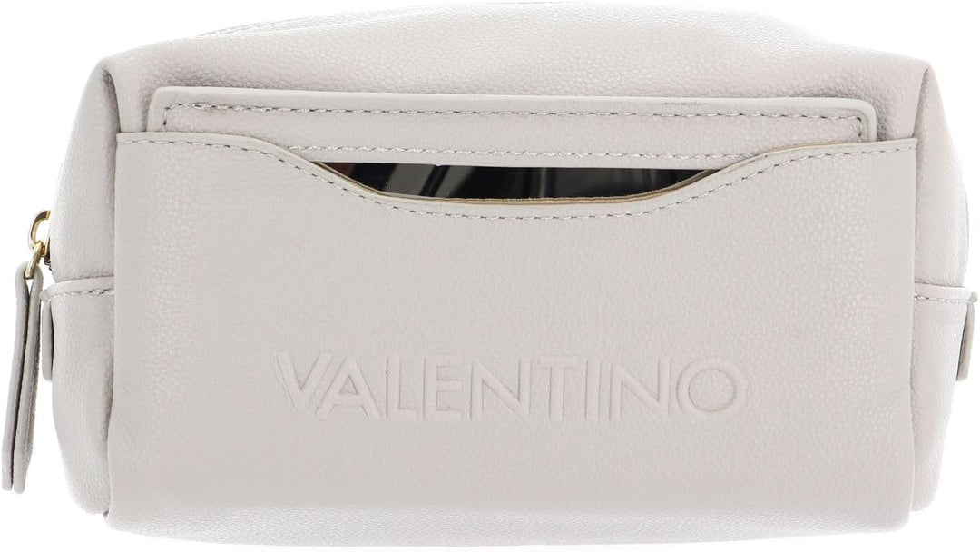 VALENTINO Noodles Soft Cosmetic Case Ecru, Naturfarben, reisekosmetiktasche