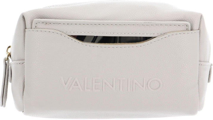 VALENTINO Noodles Soft Cosmetic Case Ecru, Naturfarben, reisekosmetiktasche