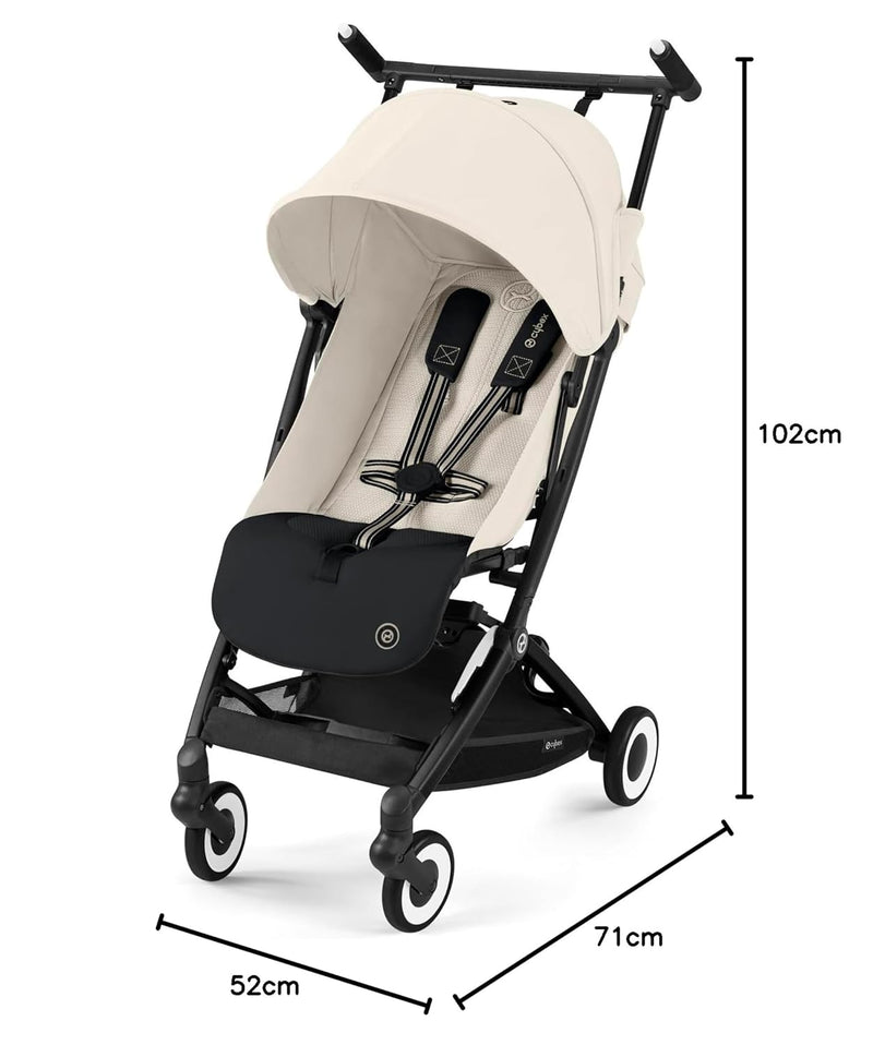 CYBEX Gold Kinderwagen Libelle mit One-Pull Harness, Von ca. 6 Monaten bis ca. 4 Jahre (max. 22 kg),