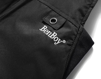 BenBoy Kinder Skihose Schneehose Wasserdicht Softshellhose Gefüttert Warm Hosenträgerhose Latzhose W