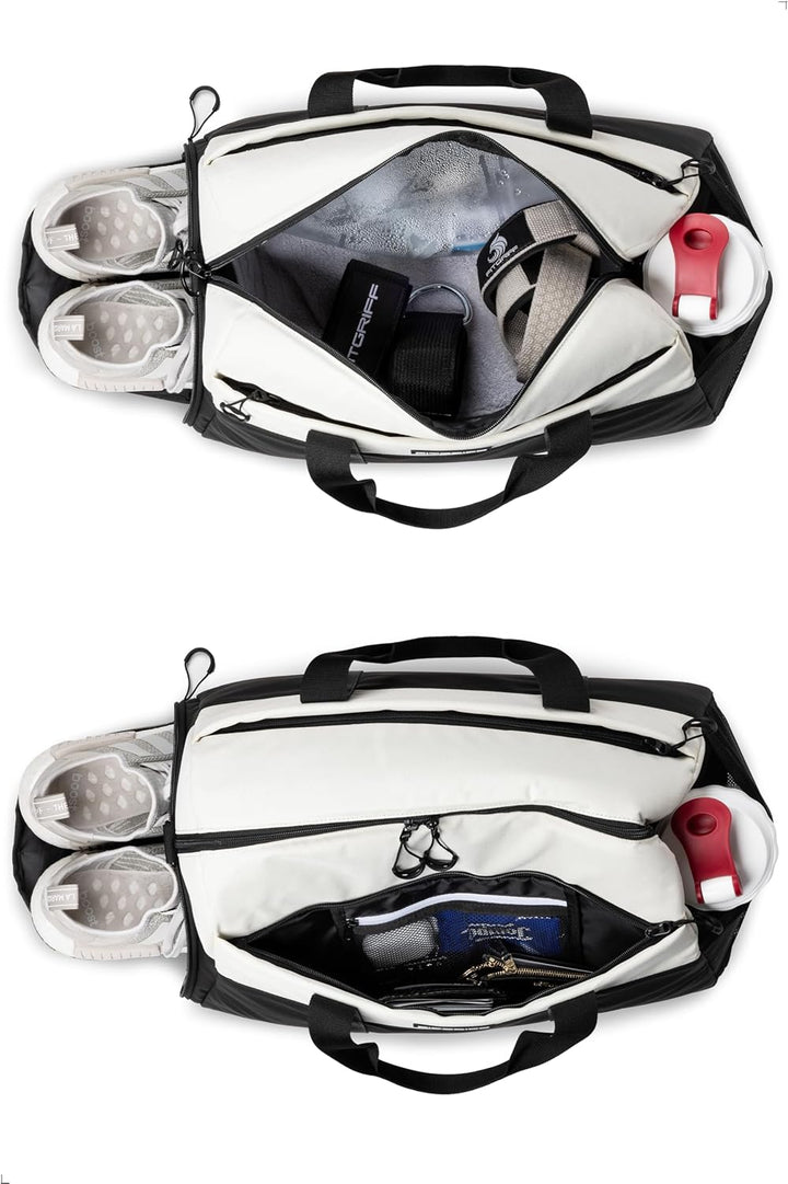 Fitgriff® Sporttasche & Reisetasche V2 für Damen und Herren - mit Schuhfach & Nassfach - Tasche für