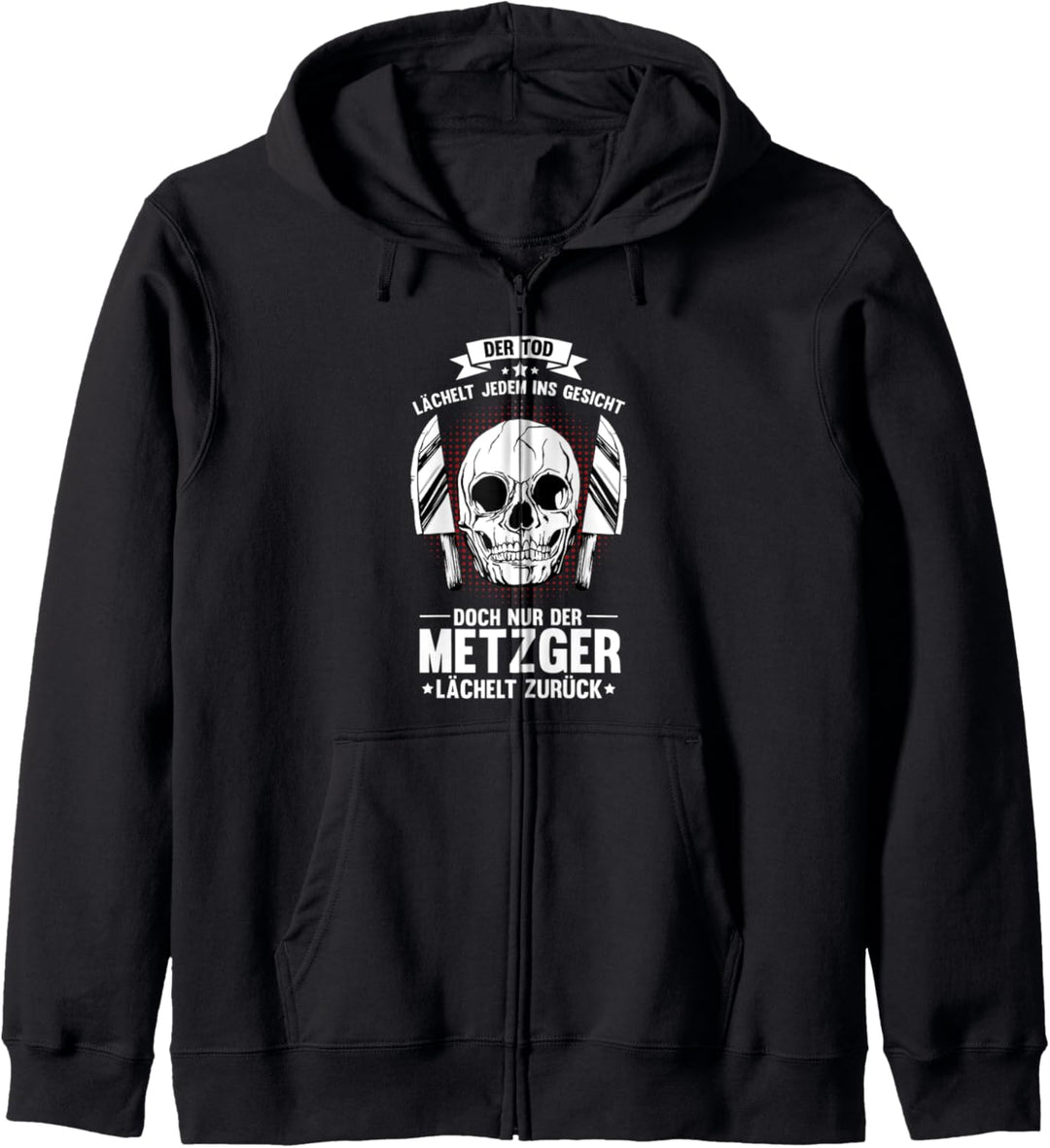 Totenkopf | Metzger, Metzger, Metzger, Metzger, Metzger Kapuzenjacke