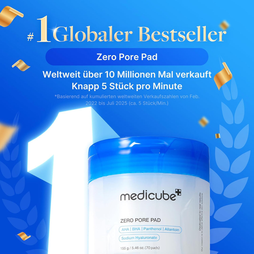 Medicube Zero Pore Pad 2.0 155g (70 Pads)