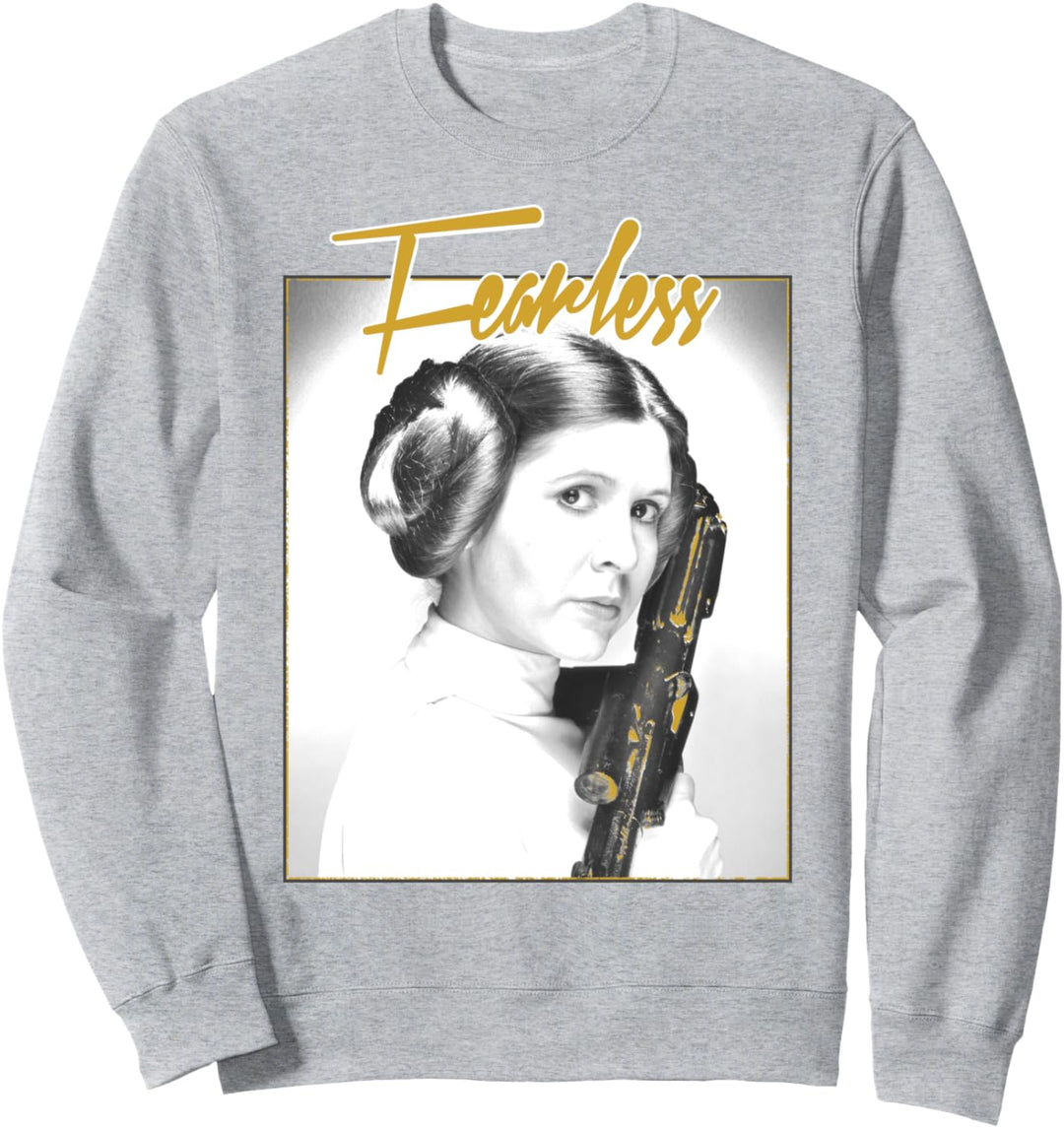 Star Wars Princess Leia Fearless Blaster Portrait Sweatshirt