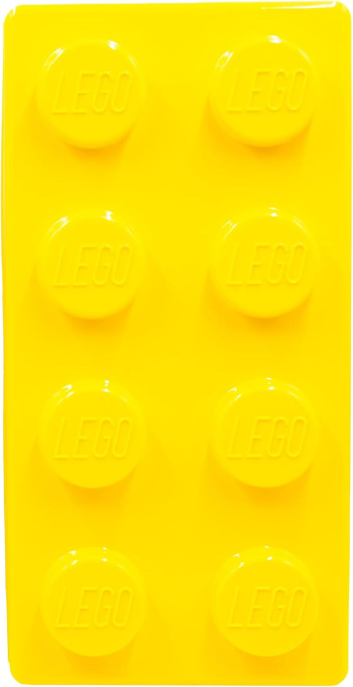 gelbe Aufbewahrungsbox mit Deckel, LEGO