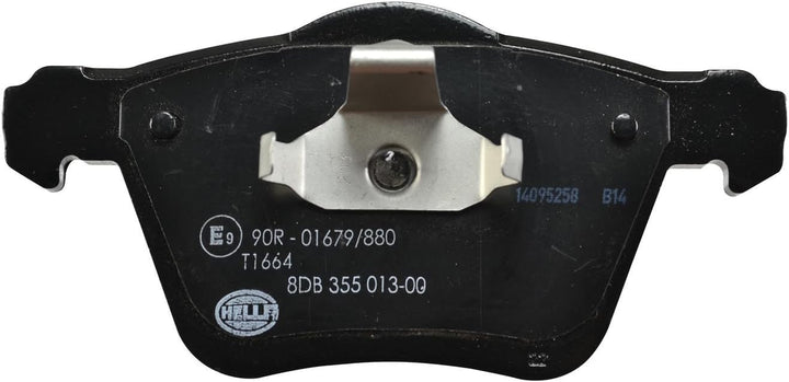 HELLA PAGID 8DB 355 013-001 Bremsbelagsatz - T1664 - Bremssystem: Teves - nicht für Verschleisswarna