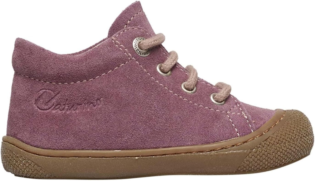 Naturino Cocoon-Lauflernschuhe aus Veloursleder 17 EU Violett, 17 EU Violett