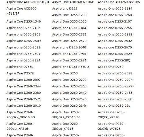 DTK Laptop Akku für ACER Aspire One D255 D255E D257 D257E D260 D270 522 722 AO522 AOD255 AOD257 AOD2