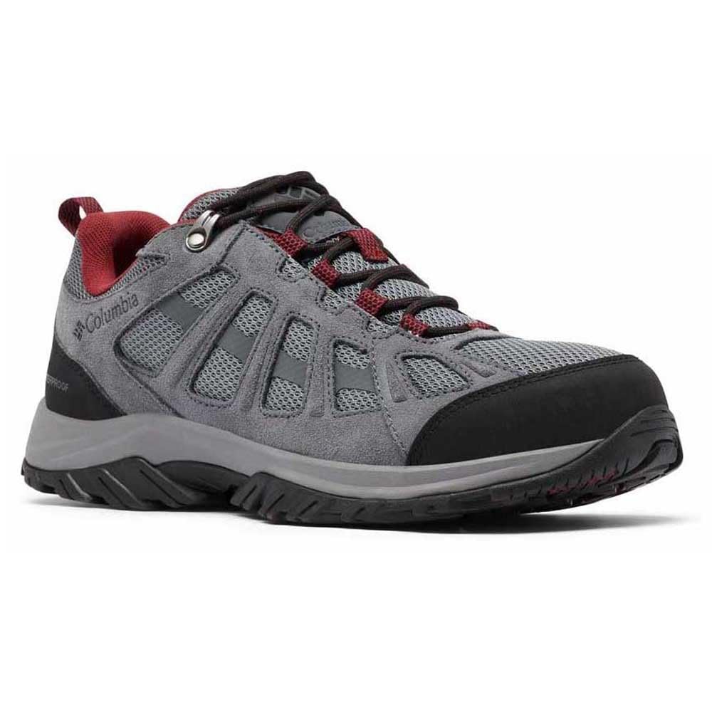 Columbia Redmond III WP wasserdichte Wanderschuhe für Herren 40 EU Grau, 40 EU Grau