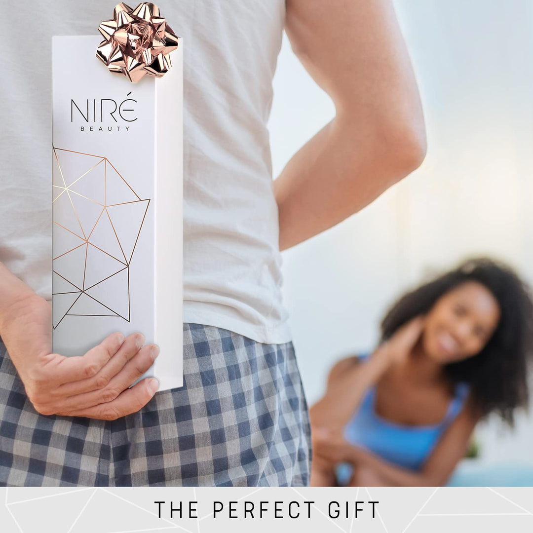 Niré Beauty Make-up-Pinselset, 15-teilig: preisgekrönte vegane Profi-Pinsel mit Etui, Niré make up s