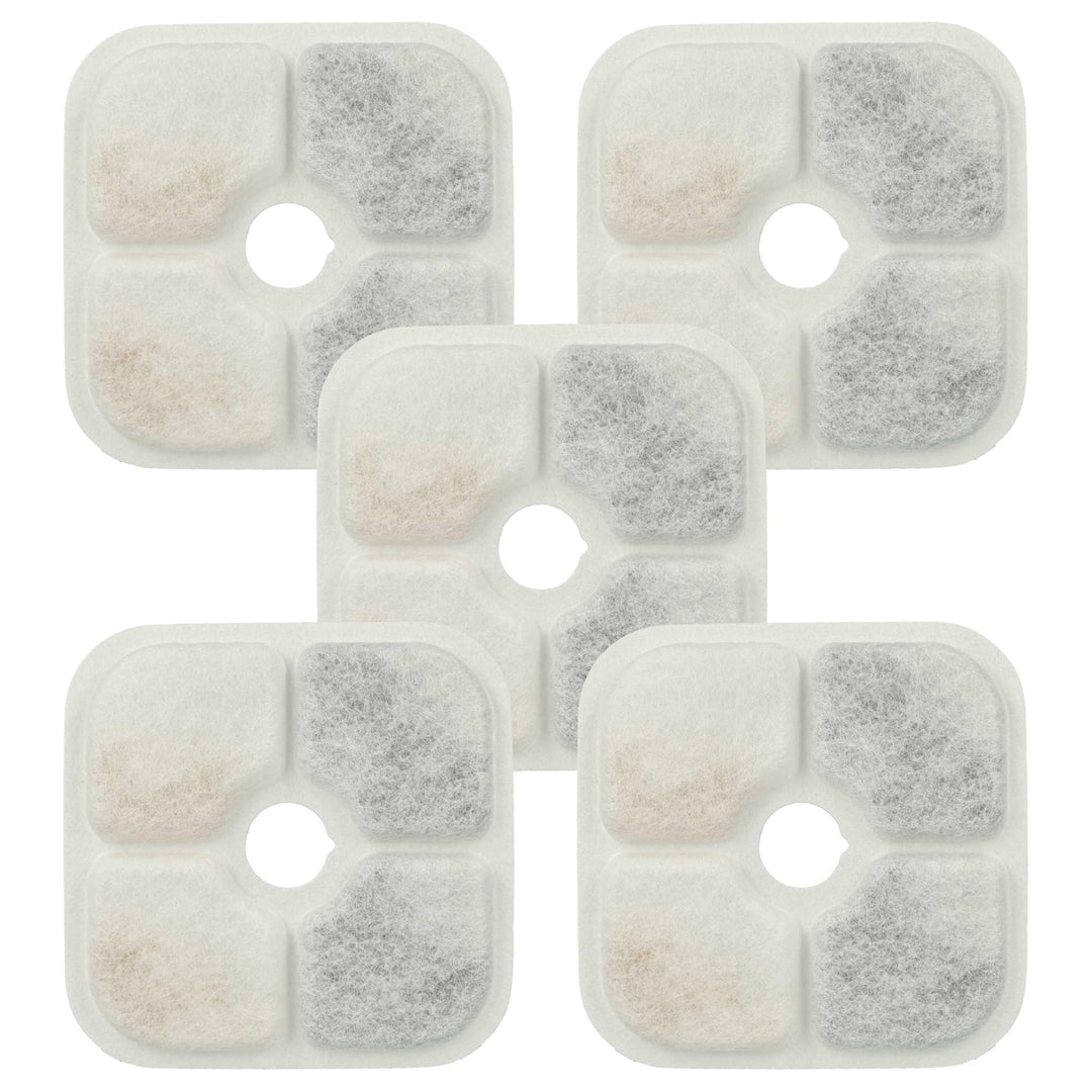 vhbw 5X Filter Ersatz für Catit PIXI 43721, 43722 für Trinkbrunnen für Katzen, Hunde - Filterelement