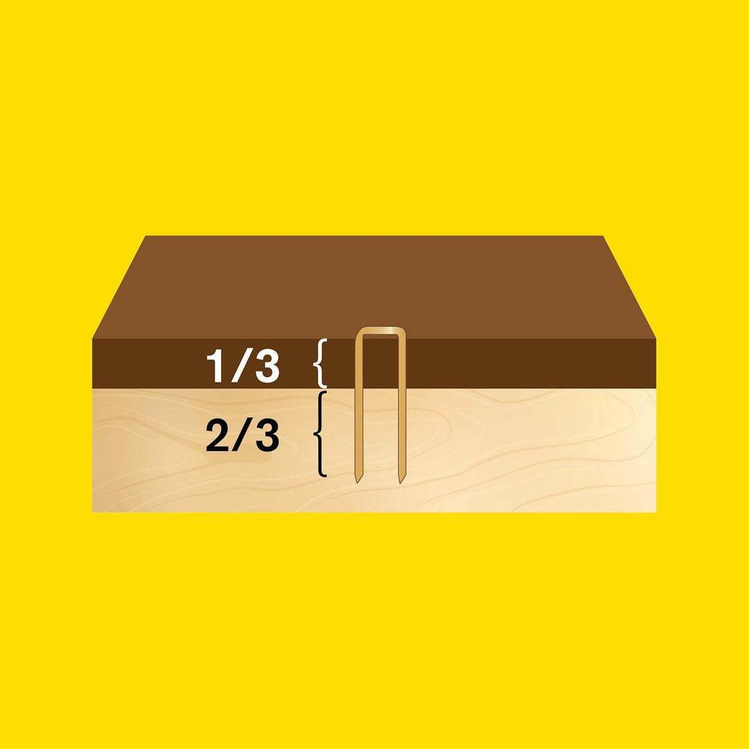Rapid Tackerklammern Typ 606, 30mm Klammern, 3.600 Stk. Kunststoffbox, Schmalrückenklammern für Holz