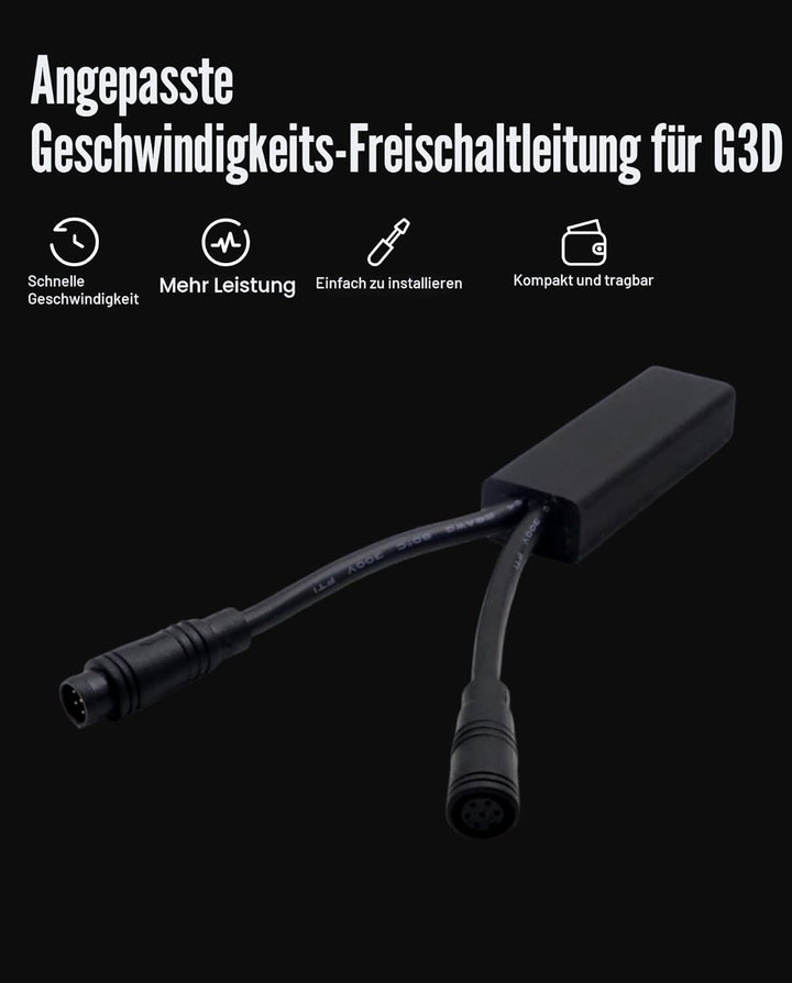 Benutzerdefiniertes 45 km/h Lastloses Geschwindigkeitsfreigabekabel für kompatibel mit Segway Ninebo