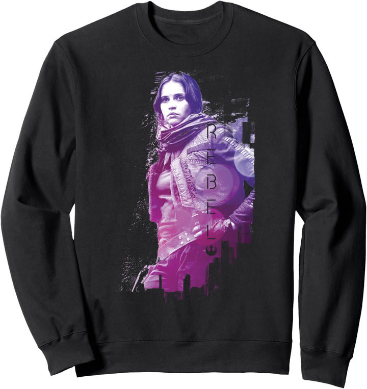 Star Wars Rogue One Jyn Rebel Stance Sweatshirt