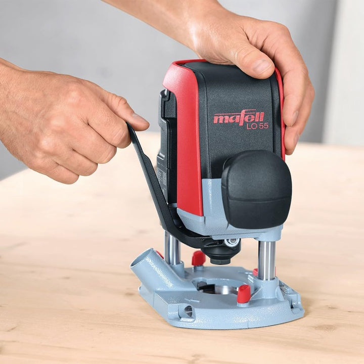 Mafell Oberfräse Fräse LO 55 im MAX3 mit Zubehör + Fräser-Set