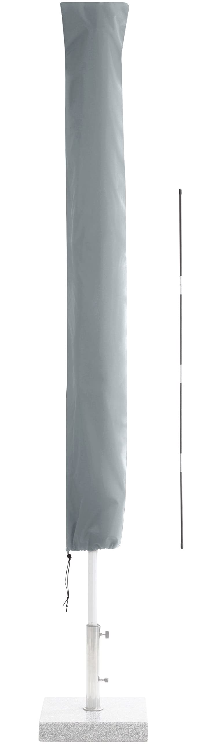 SPRINKS® Sonnenschirm Schutzhülle bis ≤ Ø 300cm - Reissfeste Sonnenschirmhülle mit UV Schutz - Wette