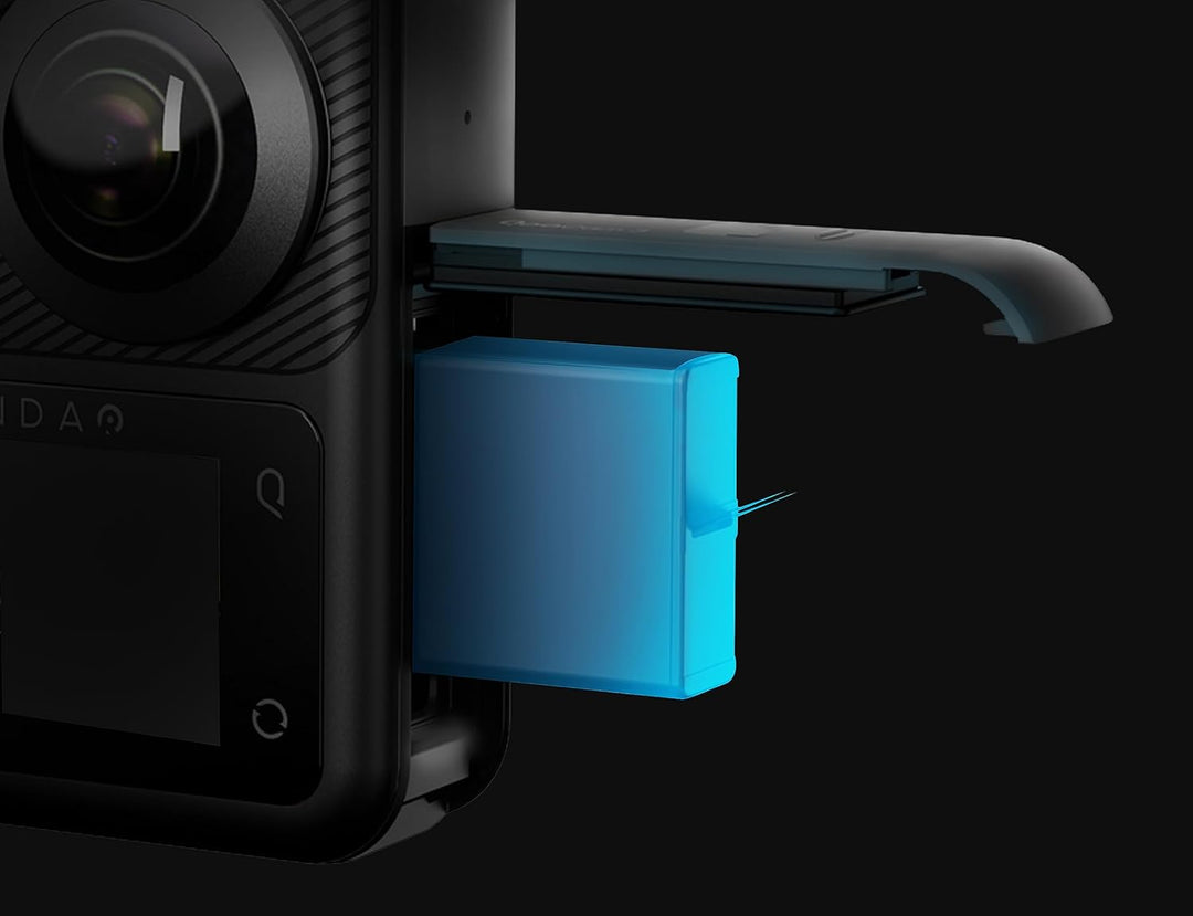 KanDao Kamera Batterien, QooCam 3 Action Kamera Batterien,