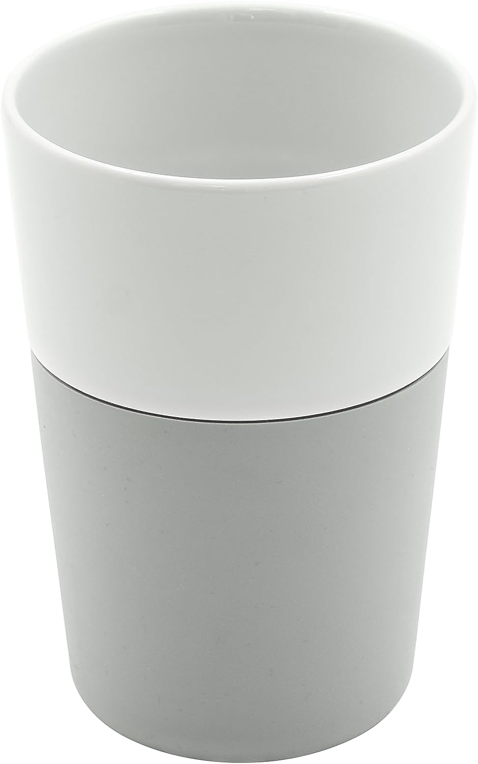 EVA SOLO | 2 Cafe-latte-Becher Marble grey | Gut zu halten durch Silikonbeschichtung | Marble grey 1