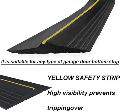 Garagentor Dichtung 4.8M universeller Garagentor Schwellendichtung Wetterfest Garagentor bodenabdich