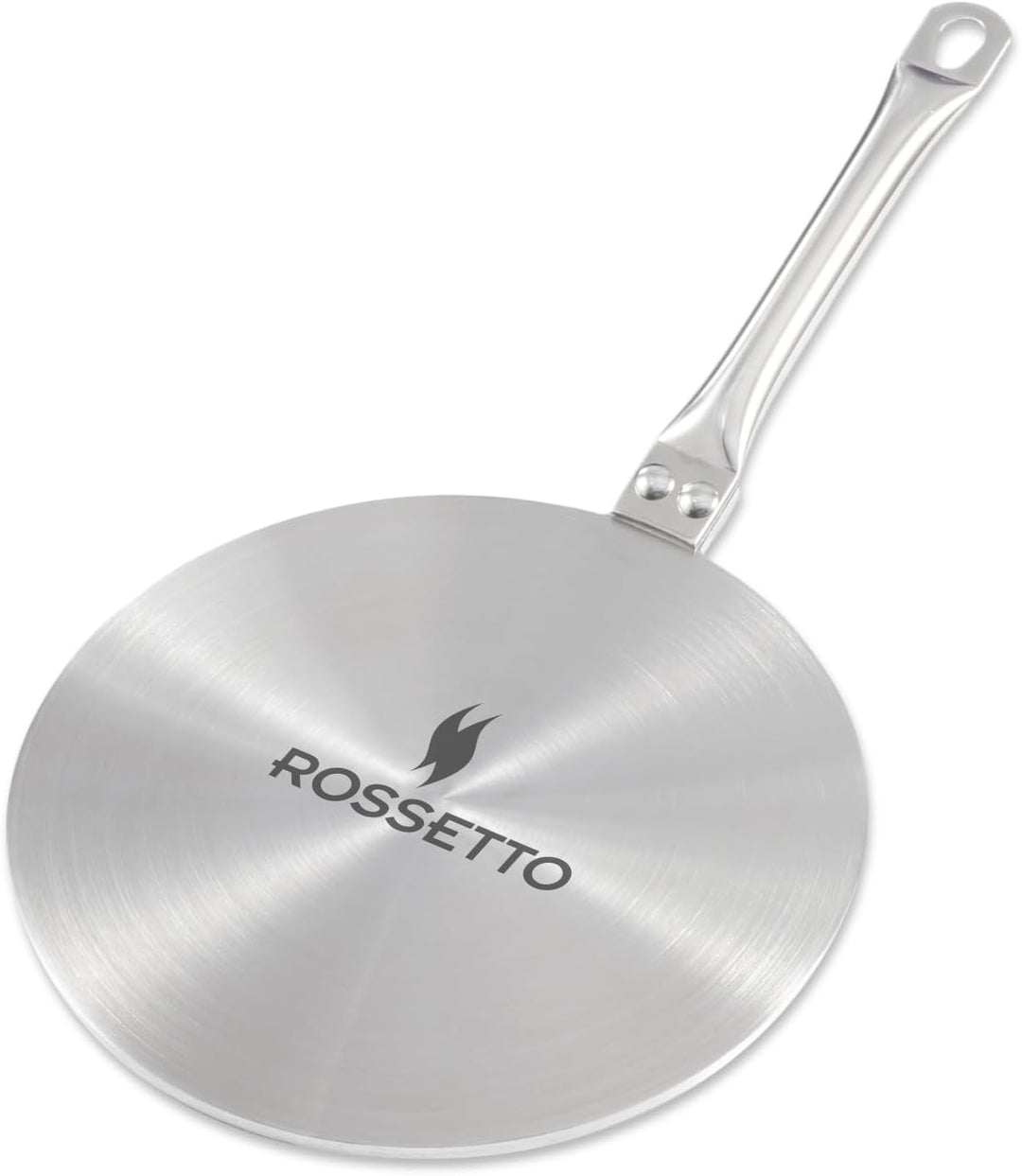ROSSETTO Induktion Adapterplatte Hitzeverteiler Induktionsadapterplatte 19cm Edelstahl für Espressok