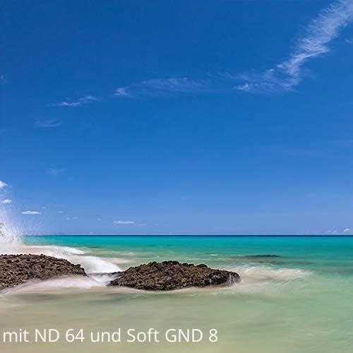 Rollei F:X Pro Verlaufsfilter Soft GND 8 I 100mm Rechteckfilter aus Gorilla-Glas mit Luminance Coati