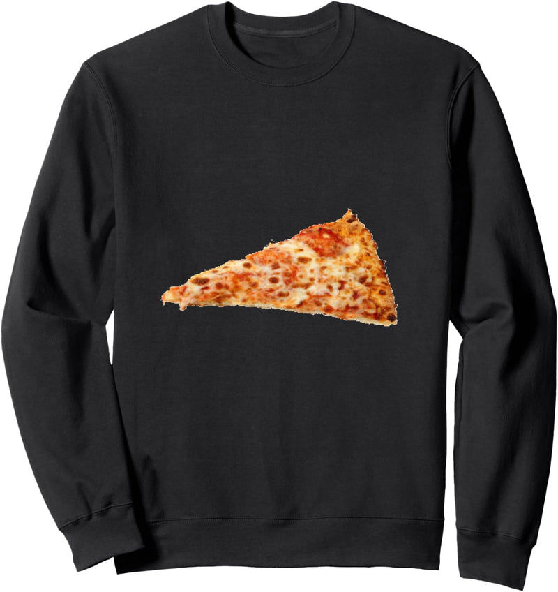 Pizza-Schnitte Sweatshirt