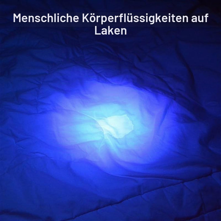 TATTU U3S UV Taschenlampe Wiederaufladbare 365nm Schwarz Licht mit ZWB2 Filter, 10W Schwarzlicht LED