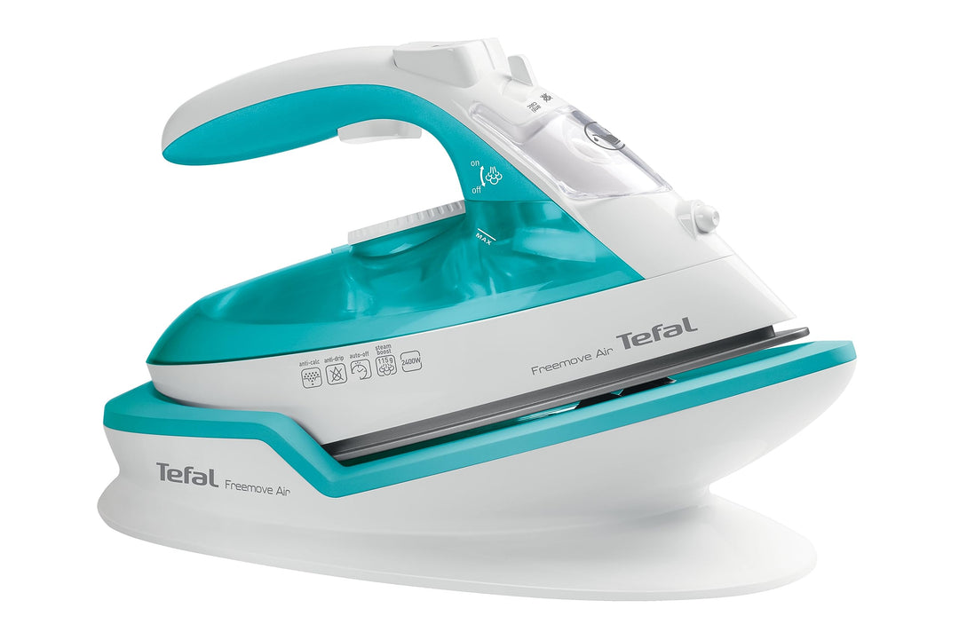 Tefal FV6520 Bügeleisen, Türkis, Weiss